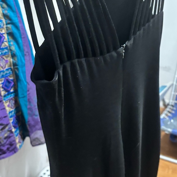 Joseph Ribkoff Black Strappy-Back Evening Dress - Picture 7 of 12